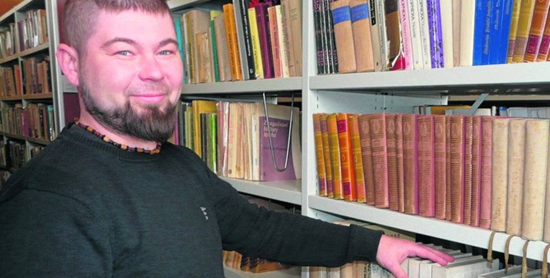 Zbigniew Pacho zawsze był jednym z aktywniejszych pracowników Miejskiej Biblioteki Publicznej w Rawie