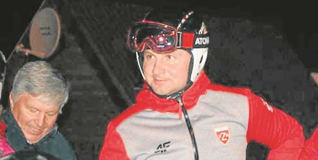 Prezydent Duda uwielbia narty. W mijającym sezonie siedem razy korzystał z górskich stoków