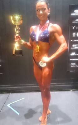 Katarzyna Dudek z Sandomierza mistrzynią świata w fitness sylwetkowym!