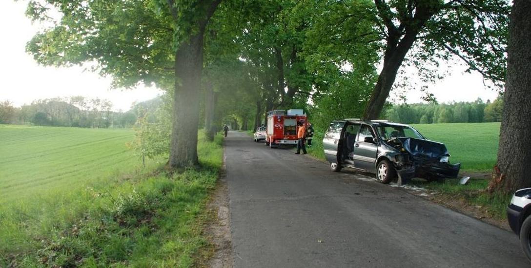 Do wypadku, który spowodował Grzegorz G., doszło między Kamnicą a Wołczą 14 maja br. Najbardziej ucierpiała pasażerka Renata J.