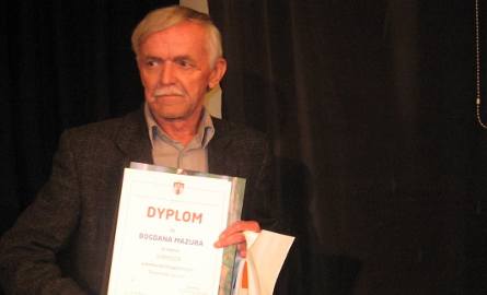 Laureat II nagrody w kategorii powyżej 18 lat - Bogdan Mazur z Kozienic.