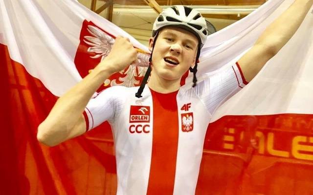 Filip Prokoposzyn brązowym medalistą młodzieżowych ME w kolarstwie torowym. Zawodnik Tarnovii Tarnowo Podgórne stanął na podium w madisonie