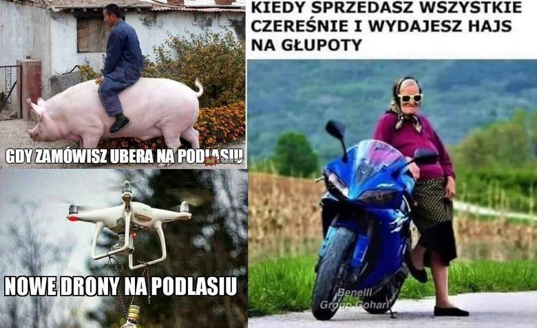 Znowu się śmieją! Najgłupsze memy o wsi i rolnikach z Podlasia