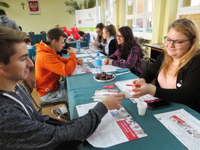 Rejestracja potencjalnych dawców szpiku kostnego odbyła się m.in. w Urzędzie Miasta w Golubiu-Dobrzyniu.