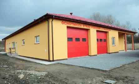 Budynek straży pożarnej w Grzybowie już gotowy