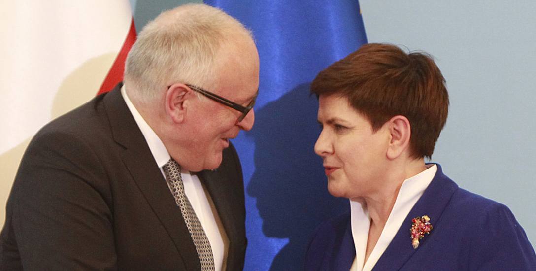Beata Szydło deklaruje, że opinia Komisji Europejskiej nie wpłynie na podejmowane przez nią decyzje.