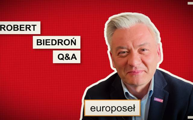 Gdyby nie był politykiem byłby...cukiernikiem. Czego jeszcze nie wiesz o europośle, Robercie Biedroniu? Zobacz nasze Q&A