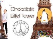 Zdjęcie do artykułu: Igrzysk olimpijskie w Paryżu słynny francusko-szwacarski cukiernik Amaury Guichon uczcił stworzeniem czekoladowej Wieży Eiffla [WIDEO]