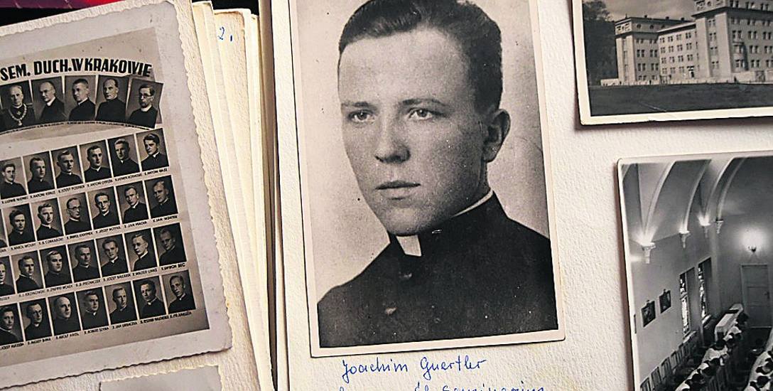 Do wojny Joachim Gürtler ukończył pierwszy rok Śląskiego Seminarium Duchownego. Pisał z więzienia do rodziny z nadzieją, że kiedyś się spotkają. Nie