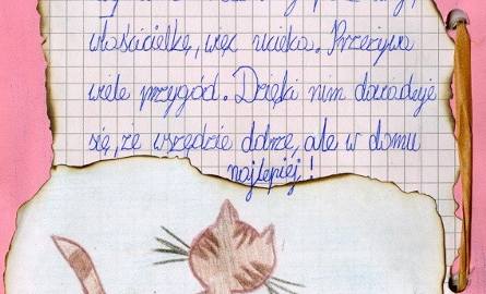 Dziesięcioletnia Kornnella z Gorzowa napisała książkę o przygodach kota