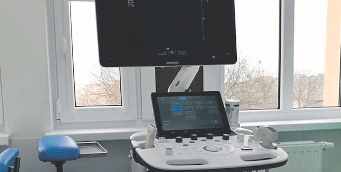 Nowy aparat ultrasonograficzny na oddziale dziecięcym szpitala w Szczecinku zakupiony przez WOŚP