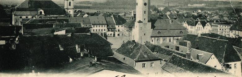 Panorama Mirska z początków XX wieku