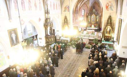 Pożegnanie Waldemara Różyckiego w kościele farnym w Radomiu (zdjęcia)