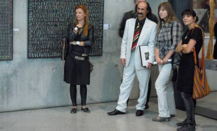 Trójka radomskich artystów na otwarciu HERBSTSALON'13 w galerii Centrum Radiowo-Telewizyjnego Saksonii-Anhalt