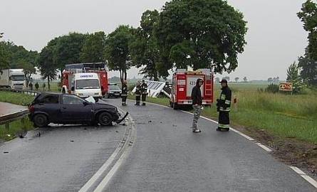 Wypadek między Wschową a Dębową Łęką zakończył się tragicznie dla 29-letniego mieszkańca powiatu leszczyńskiego