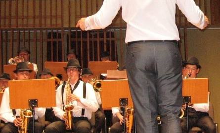 Tak grał walczył Big Band reprezentujący Państwowe Szkoły Muzyczne w Kielcach.