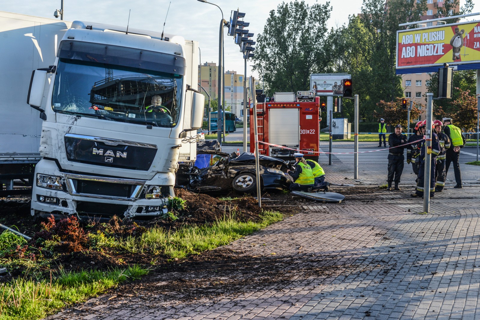 Tragiczny wypadek w Bydgoszczy. Trzy osoby nie żyją