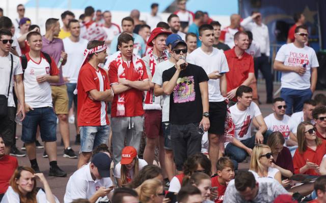 Mecz Polska - Senegal: Poznań wspiera Biało-Czerwonych [ZDJĘCIA]