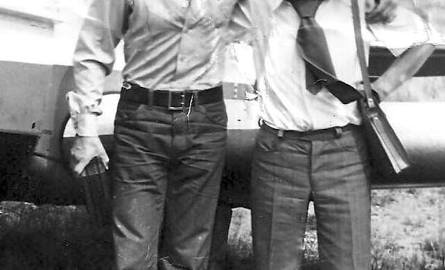 Andrzej Kalinowski i Roman Such (z prawej) w 1972 roku