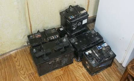 Złodzieje akumulatorów w rękach policji z Bielska Podlaskiego [FOTO]