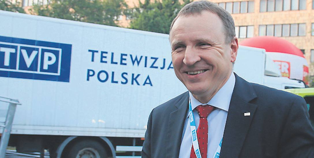 Centralną postacią walki o władzę w TVP jest Jacek Kurski.