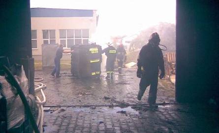 Wyszków: Pożar w magazynach TI Poland (zdjęcia) 