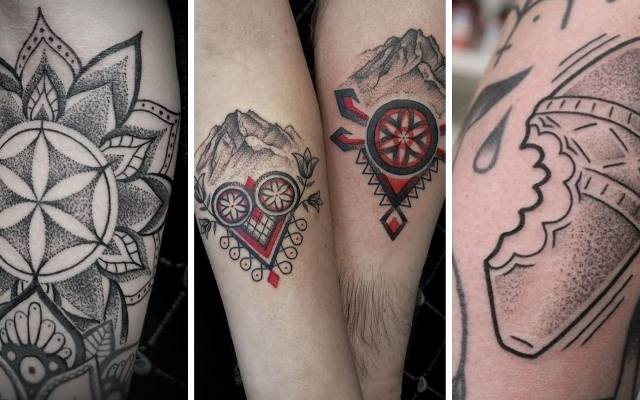 Góralskie tatuaże to hit. Najnowszy trend i prawdziwe dzieła sztuki dla kochających góry. Parzenice, Tatry, a nawet... oscypek 25.04