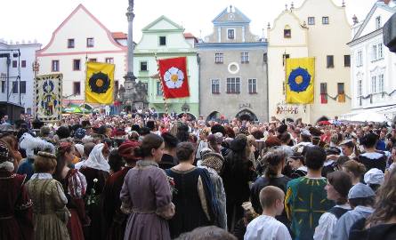 Czeski Krumlov - Festiwal Pięciolistnej Róży 2015 
