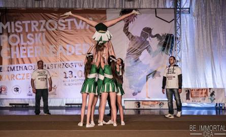 Trzpioty wytańczyły sukces ma Mistrzostwach Polski Cheerleaders