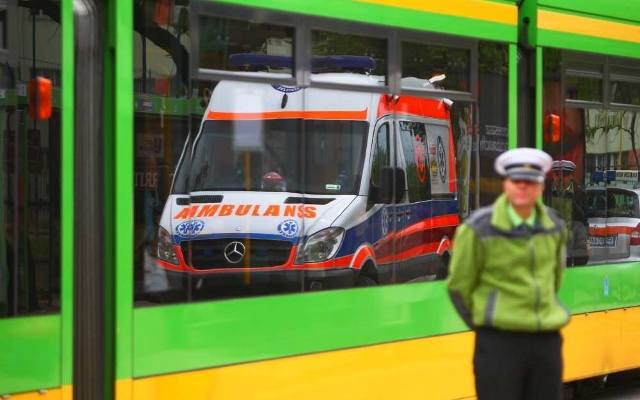 Poznań: Atak epilepsji w tramwaju linii 6. Pasażera zabrało pogotowie