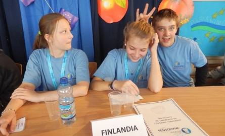 Uczniowie gospodarza debaty czyli podstawówki numer 17 reprezentowali Finlandię.