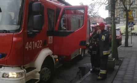 Akcja strażaków na ul. Kilińskiego