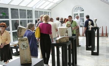 W Galerii Oranżeria obejrzeć też można było wystawę poplenerową Lab-Oro 2010.