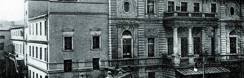 Nieistniejący już Stary Teatr Wielki w Łodzi znajdował się przy ul. Konstantynowskiej 14/16 (obecnie jest to ul. Legionów).