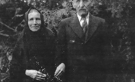 Rok 1935. Maria z Nizińskich i Jan Kozubalowie, rodzice Franciszka.