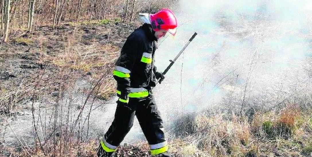 Wypalanie traw to duże ryzyko. Ogień  rozprzestrzenia się bardzo szybko i zagraża również budynkom i ludziom.