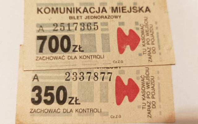 Stare bilety Białostockiej Komunikacji Miejskiej. Zobacz jak wyglądały. Pamiętasz te unikaty?