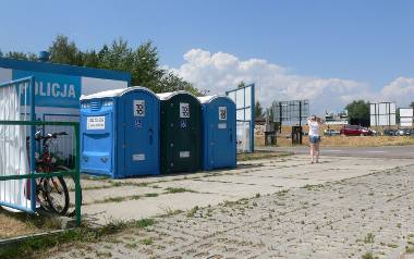 Jest propozycja wymiany przenośnych toalet na stałe szalety  nad Jeziorem Tarnobrzeskim