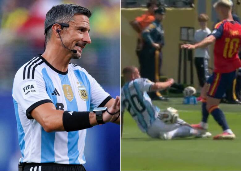 Sędzia Vincić w natarciu. Tyle zwlekał z żółtą kartką dla Argentyny w finale MŚ 2026