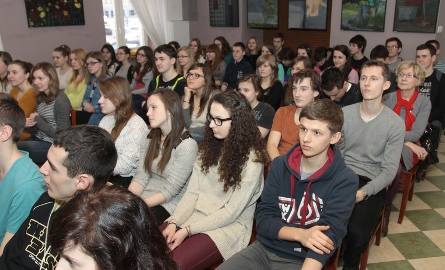 Uczestnikami spotkania byli licealiści z "Czachowskiego"