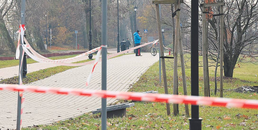 Część Parku Zdrojowego w Inowrocławiu została w niedzielę zamknięta dla kuracjuszy i miejscowych. Taśmy zdjęto wczoraj po południu, po otrzymaniu informacji