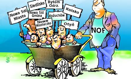 - Wszyscy jedziemy na tym samym wózku - śmiała się w poniedziałek Beata Kulczycka, prezentując rysunek, podsumowujący w sposób żartobliwy powstanie Nowosolskiego