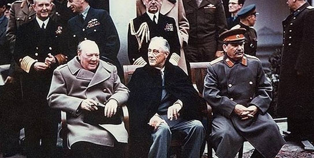 Churchill, Roosevelt i Stalin
