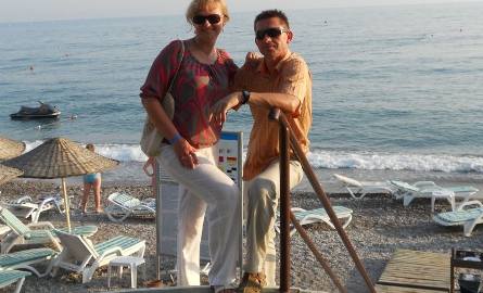 Janusz z żoną Marzeną wrócili właśnie z wakacji, które spędzili w Turcji.