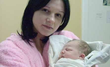 Weronika - pierwsza krośnianka, urodziła się 10 minut po północy.