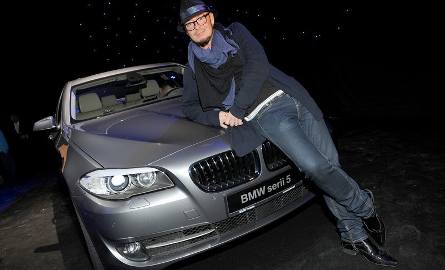 Tomasz Jacyków był zachwycony nowym modelem BMW z serii 5.