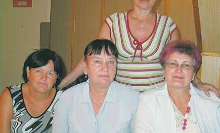 - My się igły nie boimy - mówią zgodnie Maria Krynicka, Teresa Cieśla, Maria Wszołek i Lucyna Ziółkowska