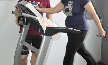 Monika Młynarczyk dzięki treningom między innymi z Marcinem Rosą zrzuciła juz kilka kilogramów