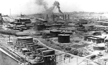Rafineria Standard Oil w roku 1899.