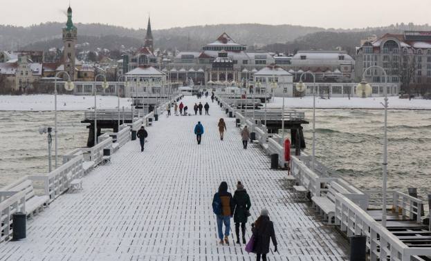 Molo w Sopocie to jedno z najbardziej instagramowych miejsc w Polsce, szczególnie zimą.